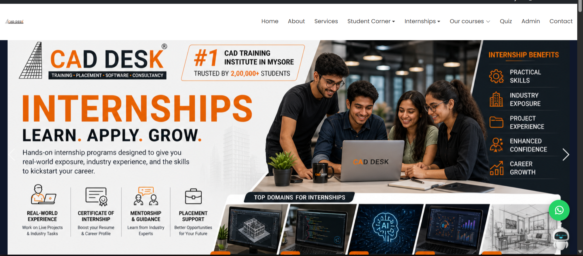 CAD Desk Website